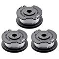 3 stk. Gresstrimmerspole for Einhell GE-CT 18/28 Li - 1.6mm nylonline