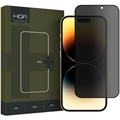 iPhone 15 Pro Max Hofi Anti Spy Pro+ Privacy Beskyttelsesglass - Svart Kant