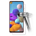 Samsung Galaxy A21s Skjermbeskytter i Herdet Glass - 9H, 0.3mm - Klar